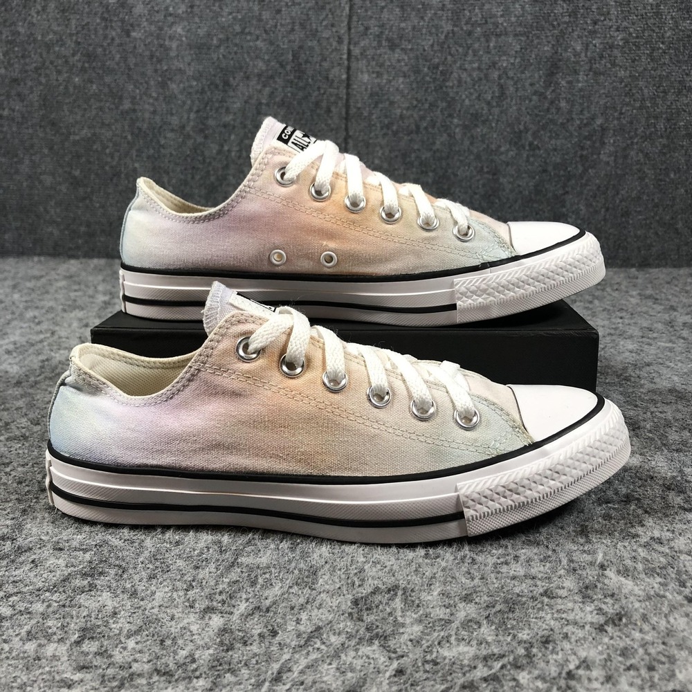 Converse Chuck Taylor Low Womens 8.5 Tie Dye Canvas Sneakers 567909F - Picture 2 of 16